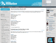 Tablet Screenshot of flashflashrevolution.com